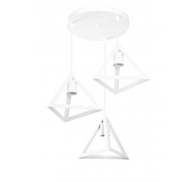 Heronia GIZA/3 WHITE PENDEL 3L ΚΡΕΜΑΣΤΟ PLASTIC