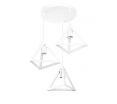 Heronia GIZA/3 WHITE PENDEL 3L ΚΡΕΜΑΣΤΟ PLASTIC