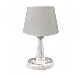 Heronia ΠΟΡΤΑΤΙΦ ΚΩΝΙΚΟ ΑΜΠΑΖΟΥΡ TL-10 Ø20 WH-BR/KΡΕΜ Ε/27