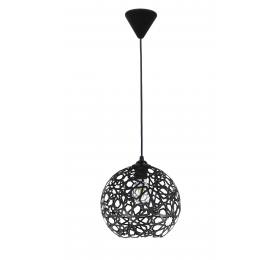 Heronia TUNIS/25 BLACK 1L Κρεμαστό φωτιστικό Φ25