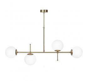 Heronia LUNA 4/L RAGA GOLD MAT-WHITE ΠΟΛΥΦΩΤΟ ΟΡΟΦΗΣ