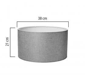 Heronia HP-04 ΓΚΡΙ Φ40 ΑΜΠΑΖΟΥΡ ΚΥΛΙΝΔΡΟΣ