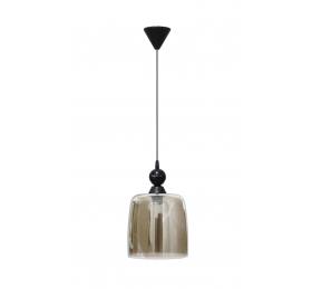 Heronia GL-6020/22 –B- 1/L PENDEL ΜΠΙΛΙΑ FUME ΓΥΑΛΙΝΟ