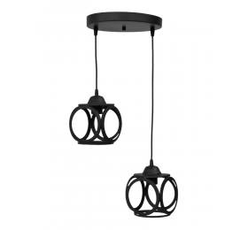 Heronia DM-05PENDEL 2/L BLACK ΚΡΕΜΑΣΤΟ