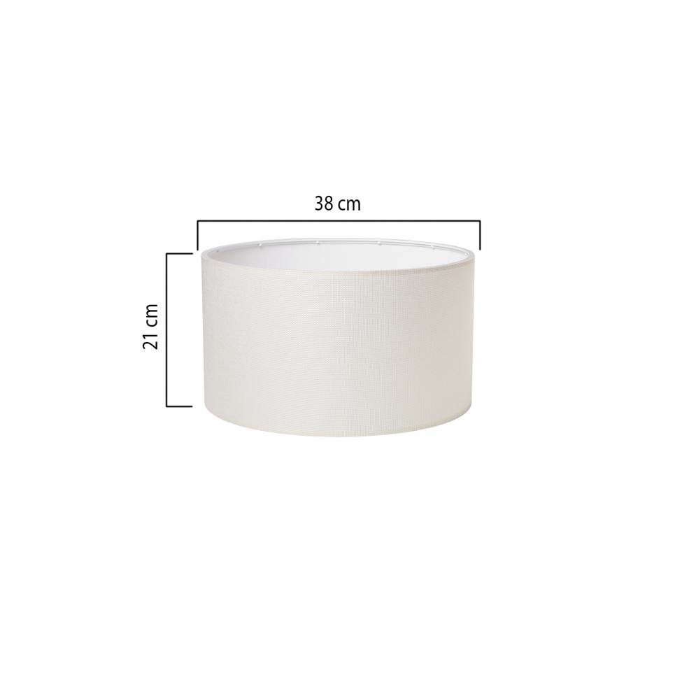 Heronia HP-01 ΛΕΥΚΟ-ΚΡΕΜ Φ40 ΑΜΠΑΖΟΥΡ ΚΥΛΙΝΔΡΟΣ