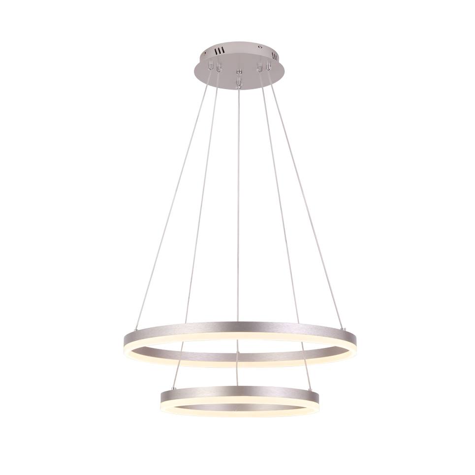 ΠΟΛΥΦΩΤΟ-ΚΡΕΜΑΣΤΟ ΦΩΤΙΣΤΙΚΟ LED-ΚΩΔ. D88059/2-SLV