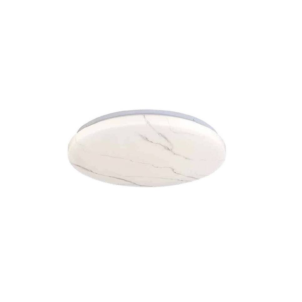 InLight Πλαφονιέρα οροφής LED 18W 4cct από λευκό ακρυλικό D:30cm (42050-C-Λευκό)