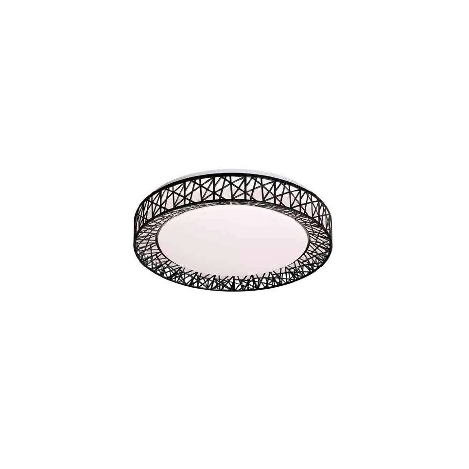InLight Πλαφονιέρα οροφής LED 36W 4cct από λευκό ακρυλικό D:50cm (42049-Μα΄ύρο)