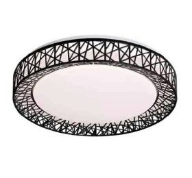 InLight Πλαφονιέρα οροφής LED 36W 4cct από λευκό ακρυλικό D:50cm (42049-Μα΄ύρο)