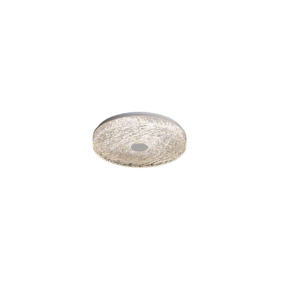 InLight Πλαφονιέρα οροφής LED 36W 4cct από λευκό ακρυλικό D:50cm (42048-B)
