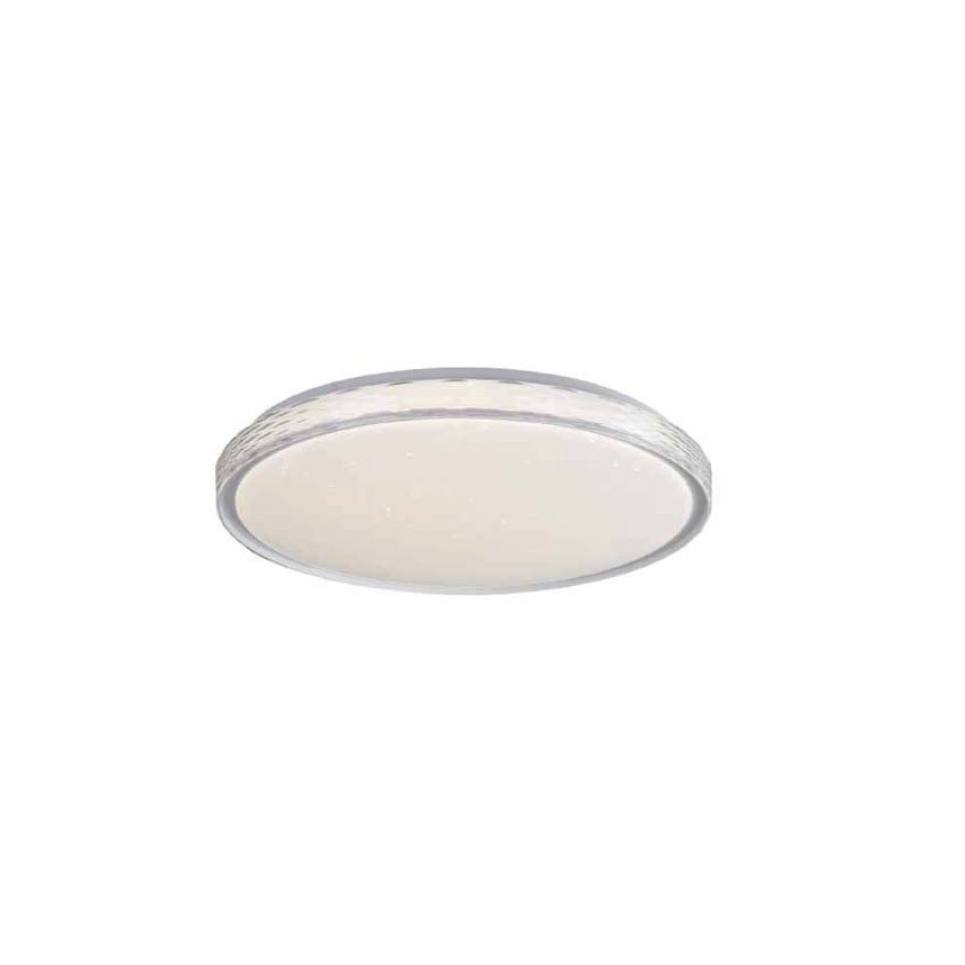 InLight Πλαφονιέρα οροφής LED 36W 4cct από λευκό ακρυλικό D:50cm (42051-Α)