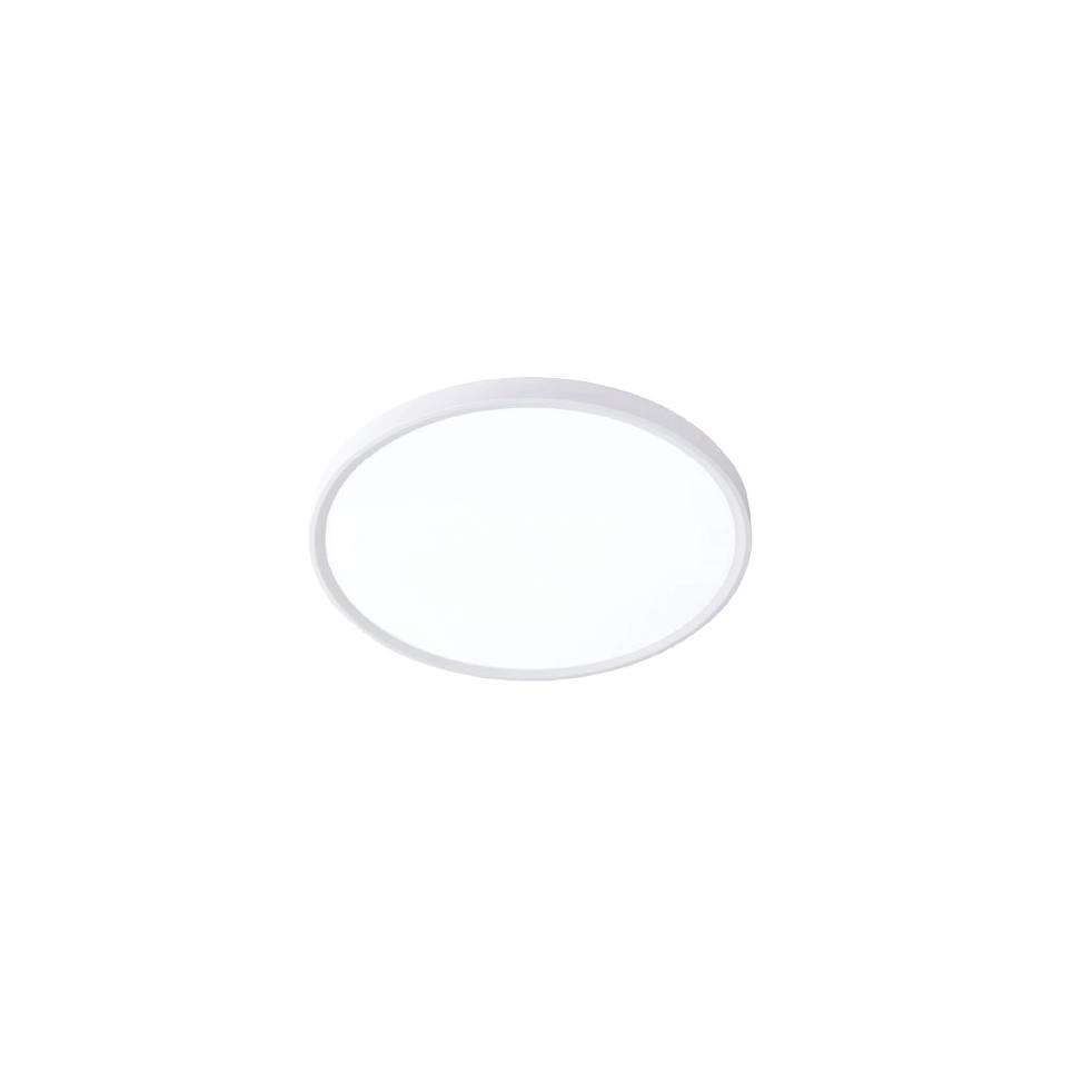 Inlight Πλαφονιέρα οροφής LED 60W 3CCT (by switch on base) σε λευκή απόχρωση D:75x2,5cm (42036-AA-White)