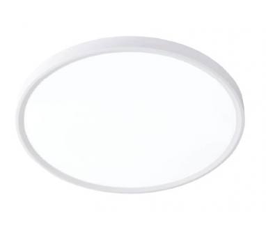 Inlight Πλαφονιέρα οροφής LED 60W 3CCT (by switch on base) σε λευκή απόχρωση D:75x2,5cm (42036-AA-White)