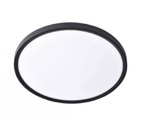 Inlight Πλαφονιέρα οροφής LED 60W 3CCT (by switch on base) σε μαύρη απόχρωση D:75x2,5cm (42036-AA-Black)