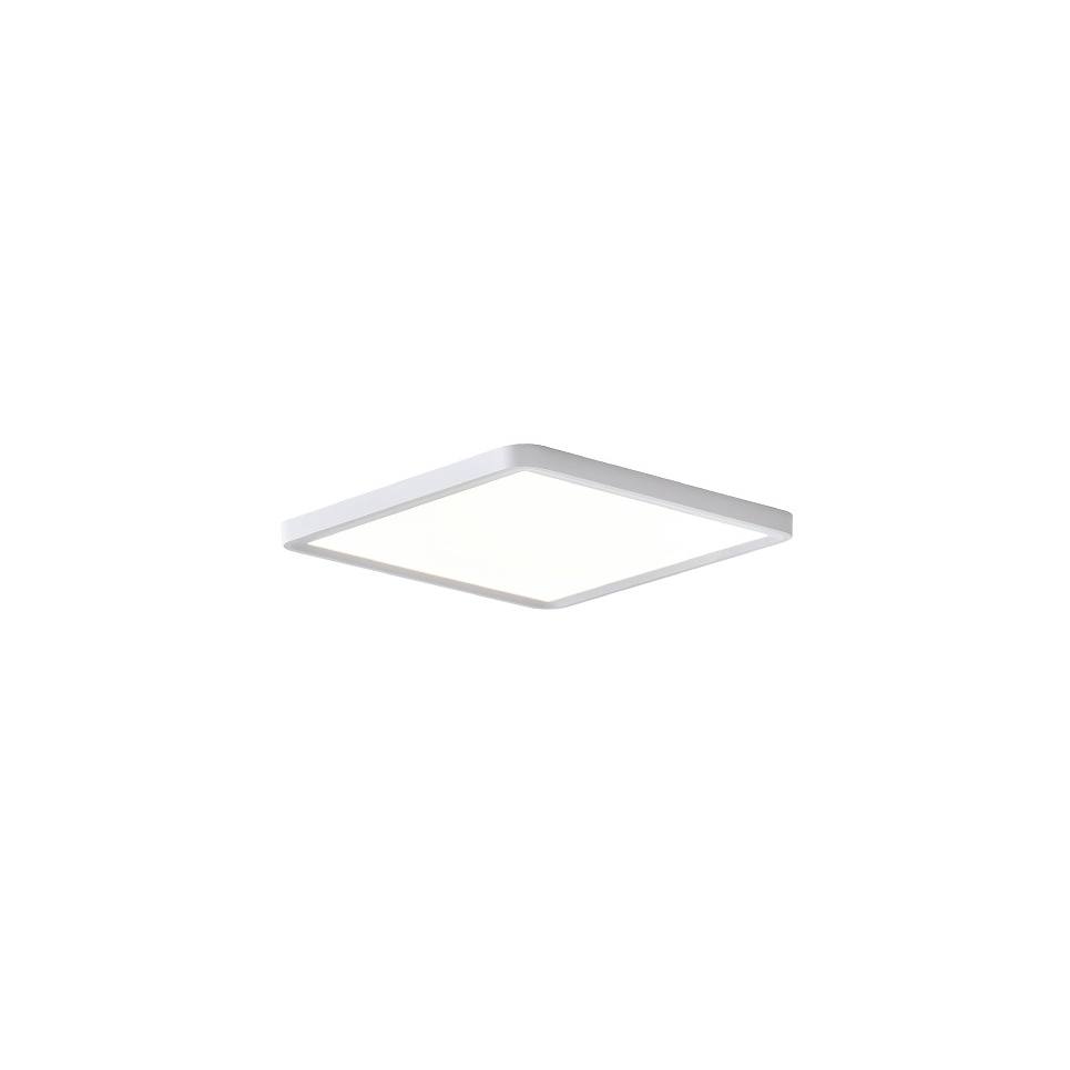 InLight Πλαφονιέρα οροφής LED 40W 3CCT (by switch on base) από λευκό μέταλλο  D:50cm (42045-White)