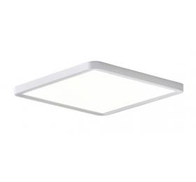 InLight Πλαφονιέρα οροφής LED 40W 3CCT (by switch on base) από λευκό μέταλλο  D:50cm (42045-White)