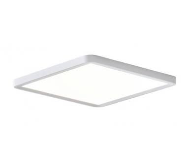 InLight Πλαφονιέρα οροφής LED 40W 3CCT (by switch on base) από λευκό μέταλλο  D:50cm (42045-White)