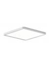 InLight Πλαφονιέρα οροφής LED 40W 3CCT (by switch on base) από λευκό μέταλλο  D:50cm (42045-White)