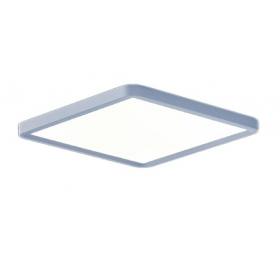 InLight Πλαφονιέρα οροφής LED 40W 3CCT (by switch on base) από ασημί μέταλλο  D:50cm (42045-Silver)
