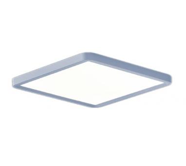 InLight Πλαφονιέρα οροφής LED 40W 3CCT (by switch on base) από ασημί μέταλλο  D:50cm (42045-Silver)