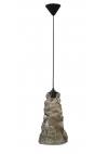 Heronia Κρεμαστό φωτιστικό GL-5030/18 1L FUME  ICE
