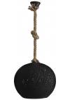 Heronia SILK-02 Φ35 ROPE BLACK UT-BL 1/L Ε/27