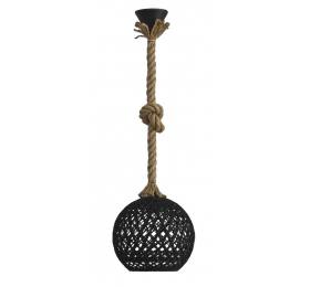 Heronia SILK-01 Φ20 ROPE BLACK UT-BL 1/L Ε/27