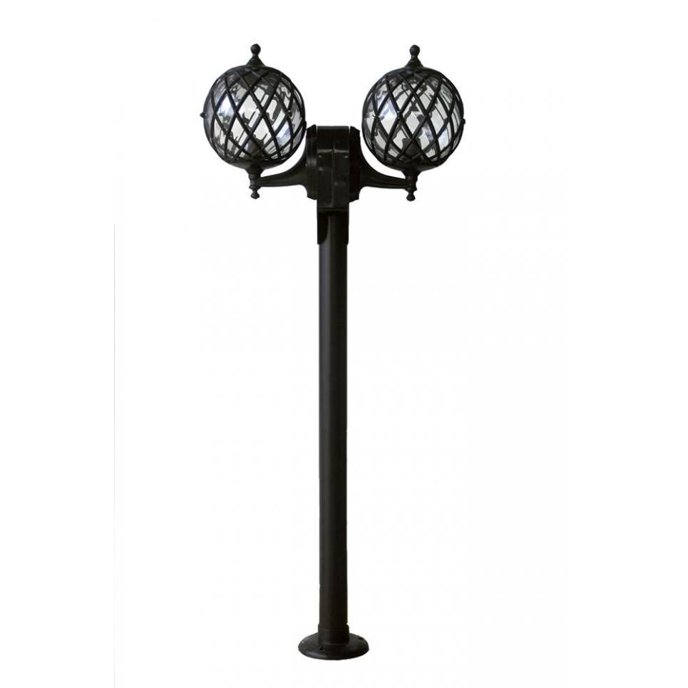 Heronia LP-530ΕΒ 2Φ 100CM BLACK ΕΔΑΦΟΥΣ ΨΗΛΟ