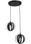 Heronia LAMA/2L PENDEL BLACK Φ18 ΚΡΕΜΑΣΤΟ