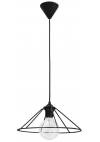 Heronia Φωτιστικό μεταλλικό FUN-350/24 1L PENDEL BLACK