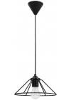 Heronia Φωτιστικό μεταλλικό FUN-350/18 1L PENDEL BLACK