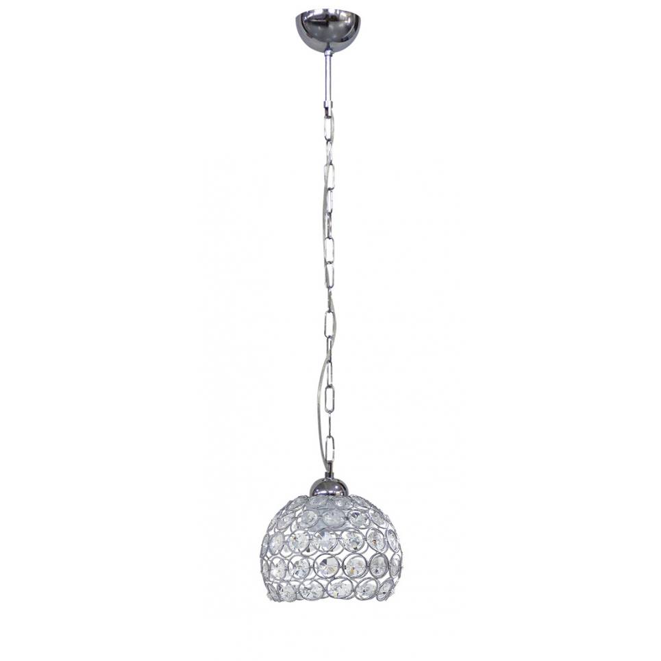 Heronia CHRIS/20 1/L CHAIN NIKEL ΚΡΕΜ.ΚΡΥΣΤ.Φ20