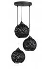 Heronia SILK/3L PENDEL BL-BLACK ΚΡΕΜΑΣΤΟ