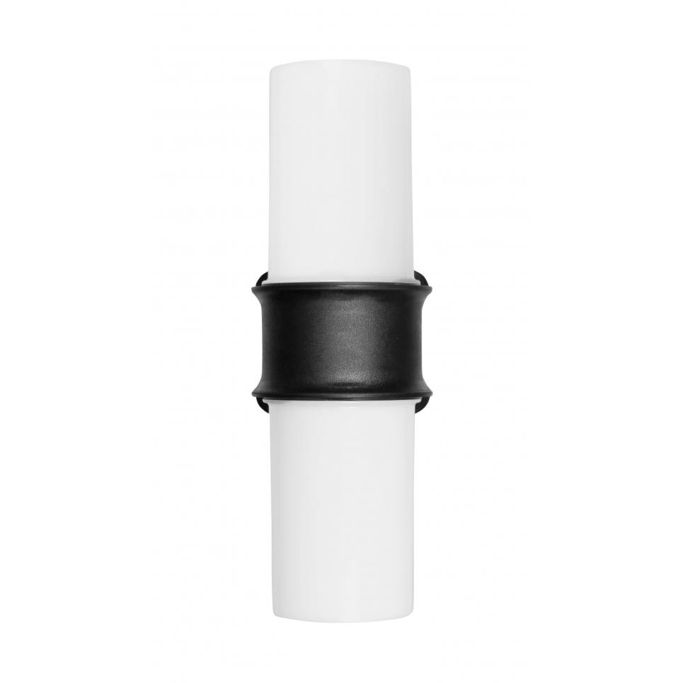 Heronia D-274 BLACK ΑΠΛΙΚΑ 2/Φ ΚΥΛΙΝΔΡ.OPAL ΠΛΑΣΤΙΚΗ ΣΚΕΤΗ 11.5x30cm