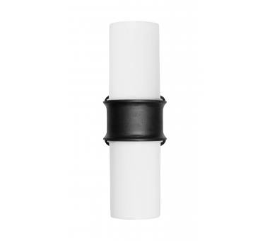 Heronia D-274 BLACK ΑΠΛΙΚΑ 2/Φ ΚΥΛΙΝΔΡ.OPAL ΠΛΑΣΤΙΚΗ ΣΚΕΤΗ 11.5x30cm