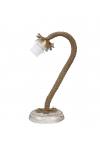 Heronia ΠΟΡΤΑΤΙΦ SP-21PR ROPE UT-WH-BR Ε/27 ΒΑΣΗ