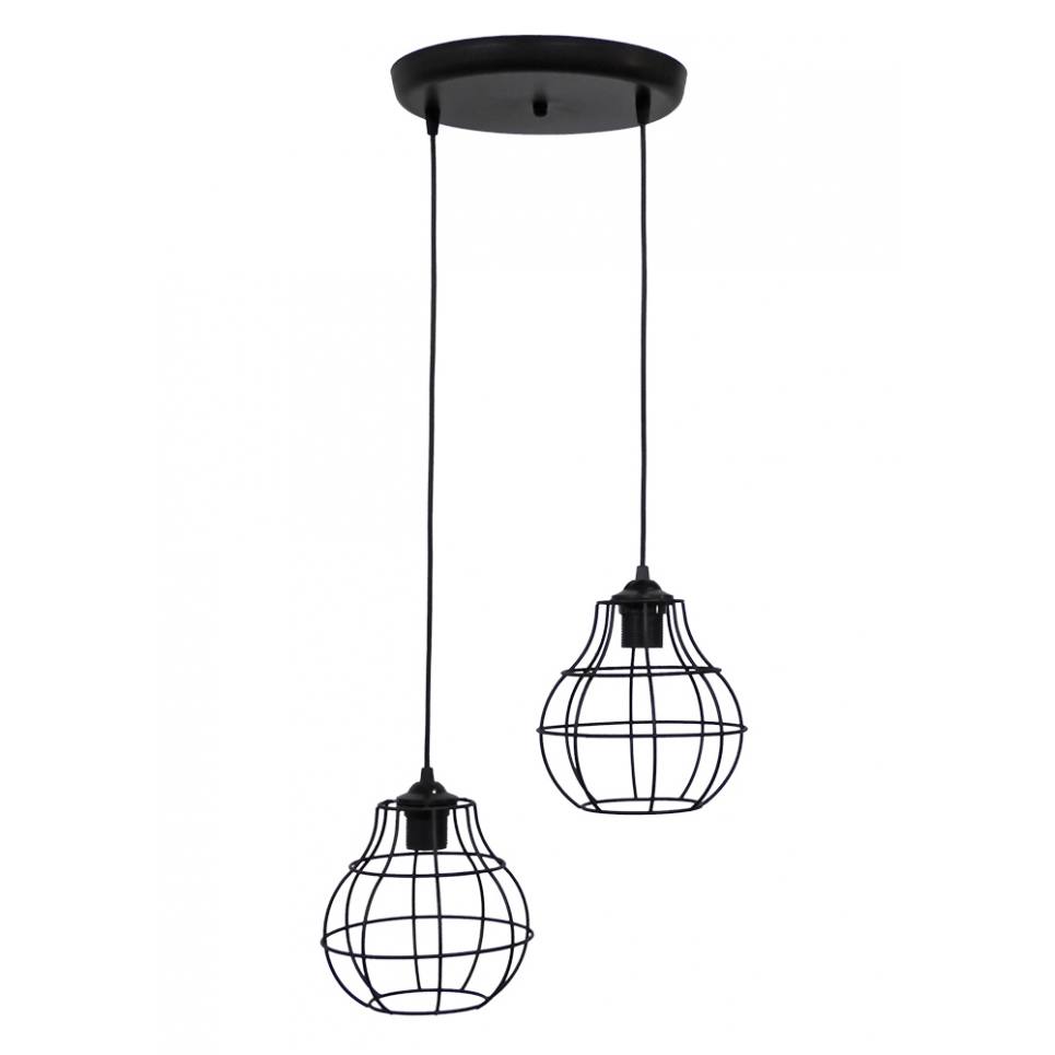Heronia FUN-50 PENDEL 2/L BLACK ΚΡΕΜΑΣΤΟ ΑΝΙΣΟΠΕΔΟ ΠΛΕΓΜΑ PUMKIN