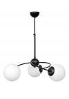Heronia TOP/3L BLACK-WHITE ΠΟΛΥΦΩΤΟ Ε/27 ΜΕ ΜΠΑΛΛΕΣ