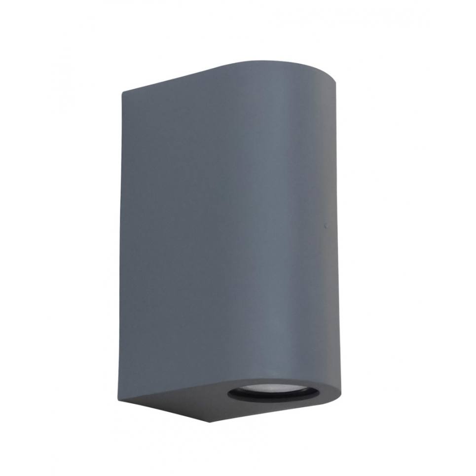 Heronia C-032 GREY 2/L UP-DOWN ΣΠΟΤ ΚΥΛΙΝΔΡΟΣ 2XGU10