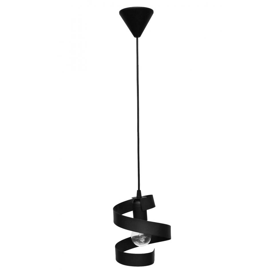 Heronia FLEXI-01 BLACK 1L ΚΡΕΜΑΣΤΟ ΜΕΤΑΛΛΙΚΟ Ε/27
