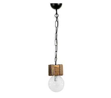 Heronia UT-8X8 1L ΔΟΚΑΡΙ WOOD-CHAIN ΚΡΕΜΑΣΤΟ ΧΩΝΕΥΤΑ ΝΤΟΥΙ Ε/27