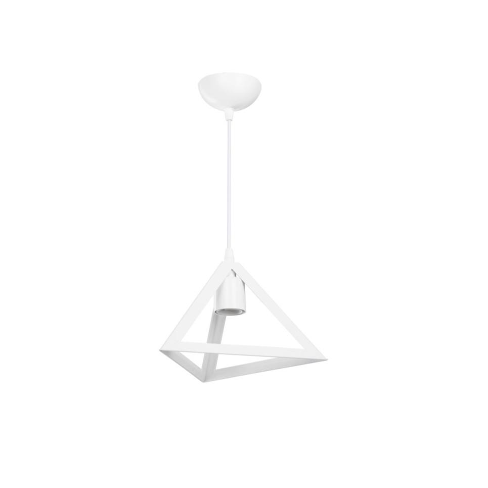 Heronia Κρεμαστό φωτιστικό GIZA 1L WHITE PLASTIC E/27
