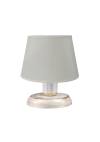 Heronia ΠΟΡΤΑΤΙΦ ΚΩΝΙΚΟ ΑΜΠΑΖΟΥΡ TL-08 Ø20 WH-BR/ΚΡΕΜ Ε/27