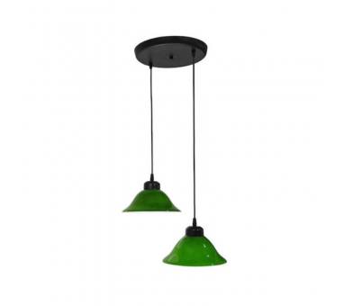 Heronia GREEN PENDEL 2/L φωτιστικό οροφής/κρεμαστό ανισόπεδο Ε/27