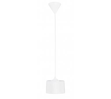 Heronia DRUM 1L WH-WH Φ14 PENDEL ΚΡΕΜΑΣΤΟ ΠΛΑΣΤΙΚΟ Ε/27