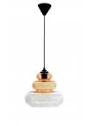 Heronia GL-6030/25 1L -A- PENDEL MELI Φ25 ΓΥΑΛΙΝΟ ΚΡΕΜΑΣΤΟ