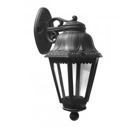 Heronia LP-550 BLACK ΦΑΝΑΡΙ UP-DOWN ΕΞΑΓΩΝΟ ΠΛΑΣΤΙΚΟ