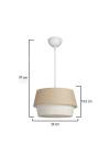 Heronia HKP-100 Φ30 ΜΠΕΖ/ΚΡΕΜ 1/L ΔΙΠΛΟ ΚΡΕΜΑΣΤΟ ΑΜΠΑΖΟΥΡ
