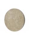 InLight Επιτοίχιο φωτιστικό γκρι από travertine marble LED 6.5W D:25cm (43068-A)