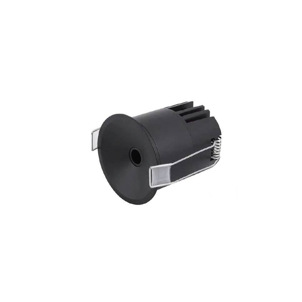 Inlight Downlight σποτ 9W 3CCT σε μαύρη απόχρωση D: 5,1x5,2cm (X00370B)